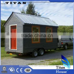 Prefabricated Movable Trailer Tiny House thumbnail-1