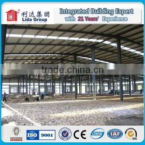 Light Steel Construction Prefabricated Workshop Large Span Steel Structure Warehouse thumbnail-4