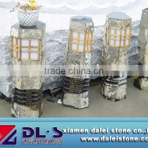 Garden Lamp, Natural Stone, Factory Price, Garden Lantern thumbnail-1