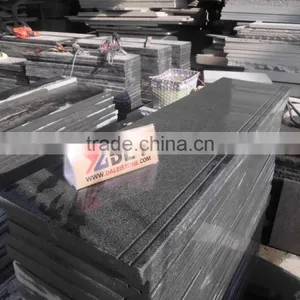 Cheap Polished Dark Grey G654 Granite Stair thumbnail-2