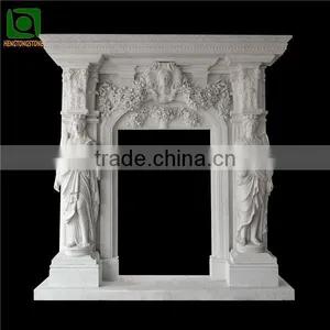 Carved White Stone Door Surrounding thumbnail-1
