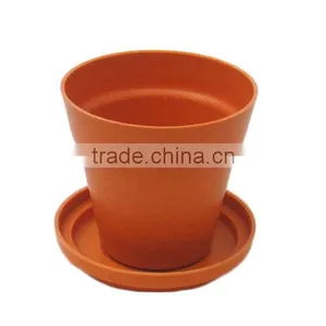 2016 Hot Sale Biodegradable Pots With Matching Trays (saucers) thumbnail-6
