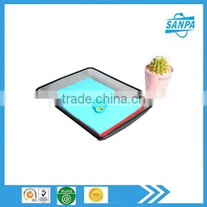 Black Metal Wire Mesh Office Accessories Document Tray, A4 Paper Tray thumbnail-1