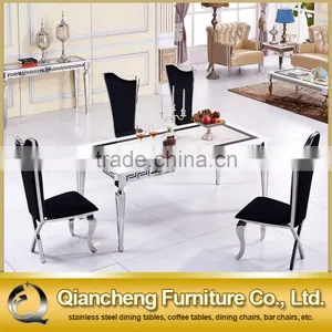 High Quality Modern Marble Dining Table Bedroom Hotel Dining Set thumbnail-6
