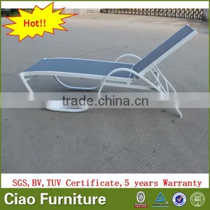 Modern Garden Furniture Chaise Lounge Set Outdoor Recliner Chair thumbnail-2