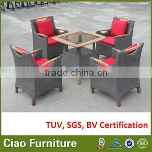 German New Modern Cheap Indoor Rattan Dining Furniture thumbnail-2