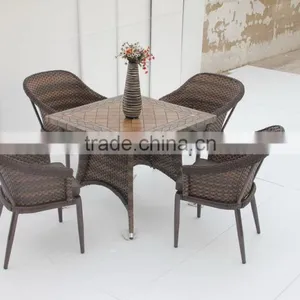 Outdoor Dining Chair and Table Set/Wicker Furniture/Garden Outdoor Furniture thumbnail-1