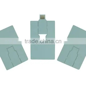 Blank Credit Card USB Flash Driver With OEM Logo thumbnail-1