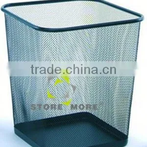 Colorful Mesh Swing Top Trash Can thumbnail-1