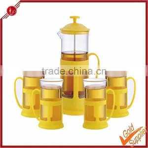 Unique Design High Quality Hot-sale Plastic Coffee French Press Mug for Various Color. thumbnail-1
