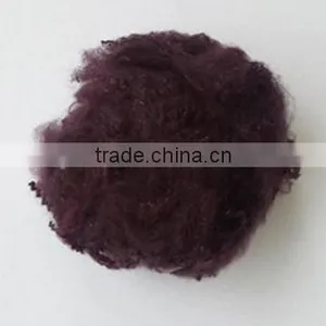 100%Polyester Staple Fiber 3D*88mm Colored Polyester Fiber Fill thumbnail-1