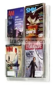 Wholesale Custom Clear Acrylic Magazine Display/Document Holder thumbnail-1