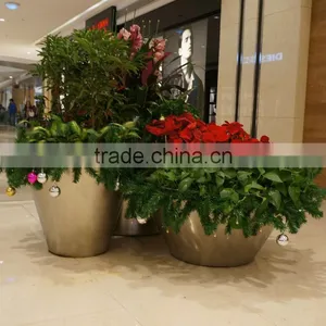 Modern Gold Frp Planter thumbnail-1