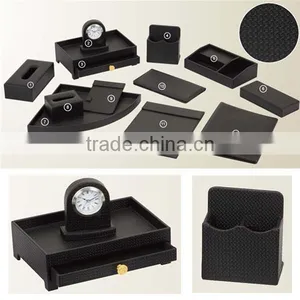 Hotel Leather Product,leather Desk Set Series for Hotel Guest Room,PW-100 thumbnail-1