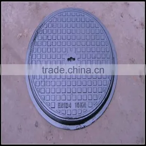 Manhole, Cast Iron Manhole Covers, Ductile Foundry Manhole Cover thumbnail-1