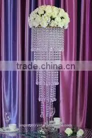 Crystal Flower Stand for Wedding Table Decoration thumbnail-1