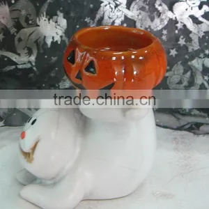 Ceramic Hallowmas Witch,halloween Accessories,halloween Carlin thumbnail-1