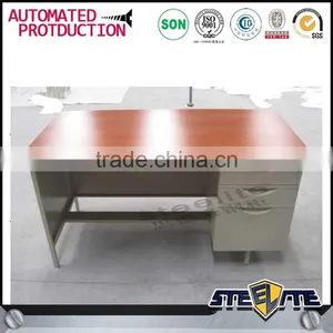Wholesale Price Grey Color Stainless Steel Modern Design Office Desk thumbnail-4