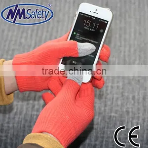 NMSAFETY Ladies Winter Cotton Gloves for Touch Screen thumbnail-1