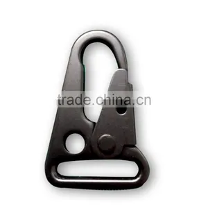 1" HK Hook, Steel Hook, HK Snap Hooks Gun Sling Hook, Snap Hook in Dull Black thumbnail-1