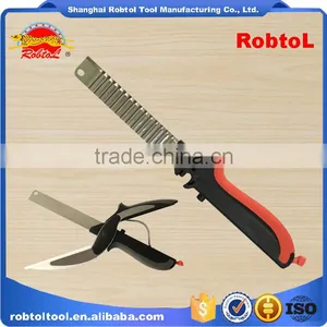 3 in 1 Kitchen Clever Scissors Shears Multi Function Clever Cutter Food Choppers Smart Knife Board Vegetable Slicer thumbnail-5