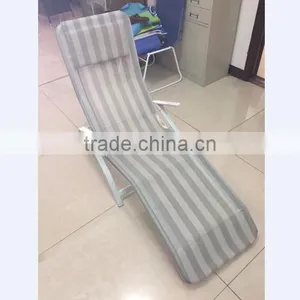 Special Steel Oval Tube Folding Beach Chair Sunbed thumbnail-2