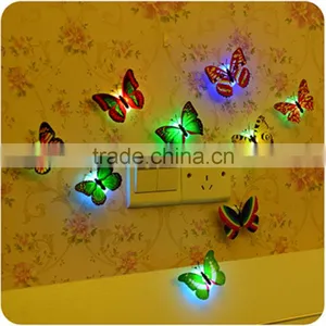 Color Changing Beautiful Cute Butterfly LED Night Light Lamp thumbnail-1