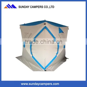 Hot Selling Popular Color Pop-up Ice Fishing Tent Package Pop up for Fishing thumbnail-5