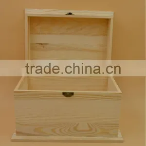 Wooden Box With Lid|antique Imitation thumbnail-2