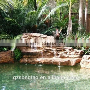 Large Indoor and Outdoor Artificial Stone Waterfall Fountains thumbnail-2