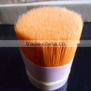 ORANGE PBT NYLON TAPERED FILAMENT FOR PAINT BRUSH BRISTLE/ ARTIST BRUSH FIBER thumbnail-2
