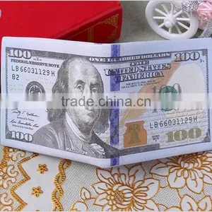 Wholesale Banknotes Shaped Dollar and Euro Funny Style Wallet thumbnail-3