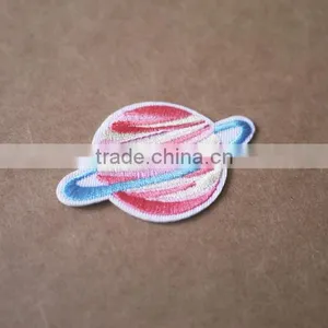 2017Customized Planet Embroidery Patch, Virious Planet Embroidered Brand Logo Patch thumbnail-4