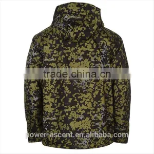 2016 Unisex New Development Cool All Over Camo Print Winter Ski Jacket thumbnail-2