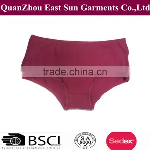Red Women's Brief Boxers Cotton Underwear thumbnail-1