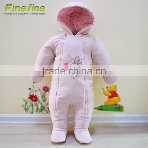 Cartoon Cotton Plain Cotton Baby Romper thumbnail-1