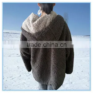 2016 New Lady Winter Coat; Ladies Overcoat Berberfleece Wool Coat;winter Jacket Ladies Winter Coats Women Down Coat thumbnail-4