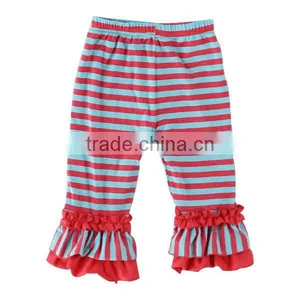 2015 Wholesale Children's Boutique Clothes Girls Ruffle Pants Baby Leggings thumbnail-1