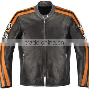 Motorbike Leather Armour Jacket thumbnail-1