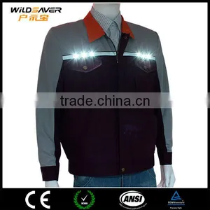 High Vis Mens Cotton Canvas Work Vest/work Vest/work Jacket thumbnail-1