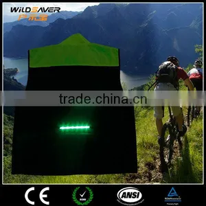 Water Washing LED Flashing Reflective Sports Reflective Running Vest thumbnail-2