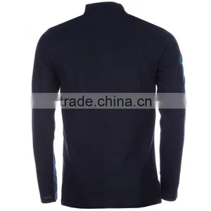 2017Fashion Long Sleeve 100%cotton Mens Polo Shirt,casual Shirts thumbnail-3