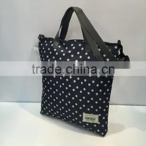 2017 Hot Sales Wholesales Custom Polyester Travel Luggage Tote Bag for Women thumbnail-2