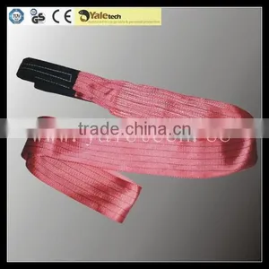 Red Flat Web Lifting Sling in the Power Belt thumbnail-1