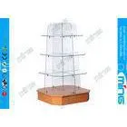 Four Shelves Tempered Glass Display Showcases , Shop Gondolas Shelving thumbnail-1