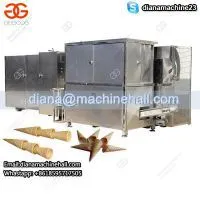 Automatic Ice Cream Sugar Cone Production Line|Rolled Sugar Cone Baking Machine thumbnail-1