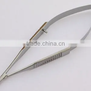 Castroviejo Universal Corneal Scissors Curved, Blunt thumbnail-1