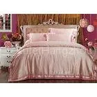 Contemporary Tencel Bedding Luxury Bed Linens Silk Quilt Pink Pillowcase thumbnail-1