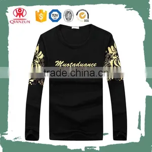 Custom Cotton Long New Model Printing T-shirt thumbnail-4