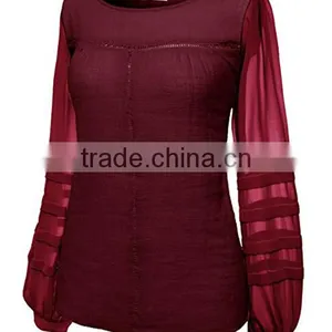 Brand Design Updated Latest Fashion Blouse Design thumbnail-1